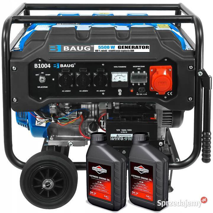 AGREGAT PRĄDOTWÓRCZY GENERATOR PRĄDU 13 5500 WAT Chmielnik