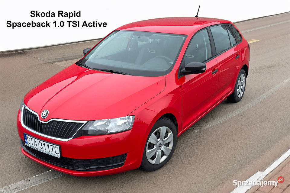 Skoda Rapid Spaceback 10 TSI Active Serwisowany Tarnowskie Góry