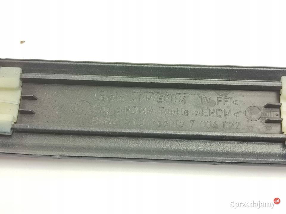 LISTWA BŁOTNIKA PRAWY PRZÓD BMW E39 ORYGINALNA osobowe