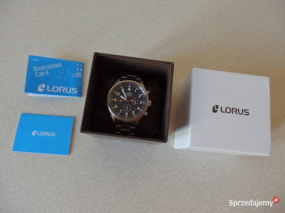 Zegarek męski LORUS Aviator VD53X381 CHRONOGRAF Pozostałe Rzeszów sprzedam