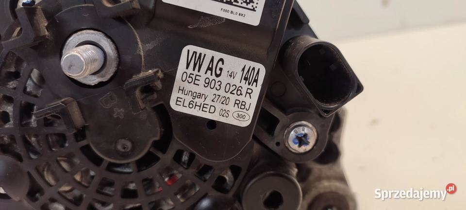 VW TIGUAN II ALTERNATOR 15 05E903026R