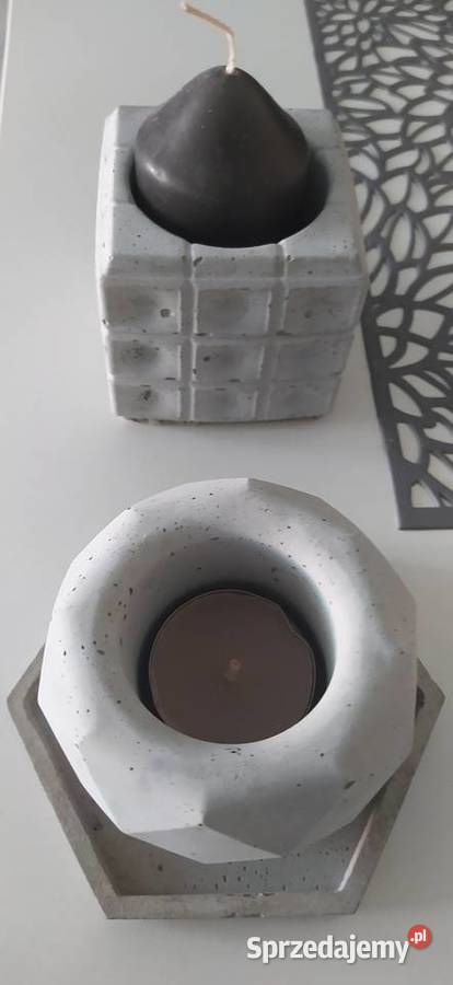 Betonowe doniczki i świeczniki Słupsk