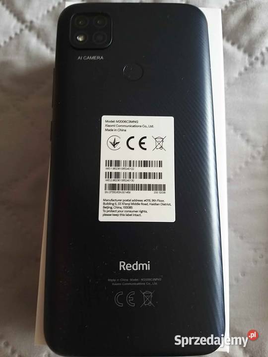 Xiaomi Redmi 9C NFC 2GB32GB Midnight Gray Bielsk Podlaski