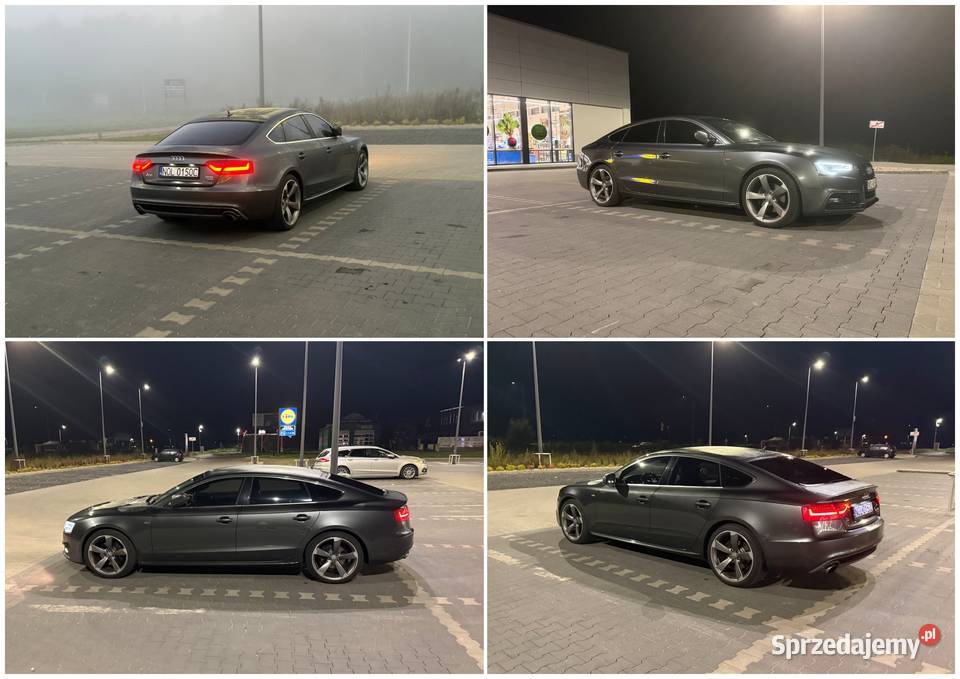 Audi A5 Sportback 20 TFSI 225 Quattro STronic 160550km Dobre Miasto