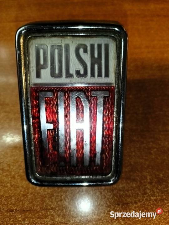 Emblemat POLSKI FIAT Fiat 125p PRL