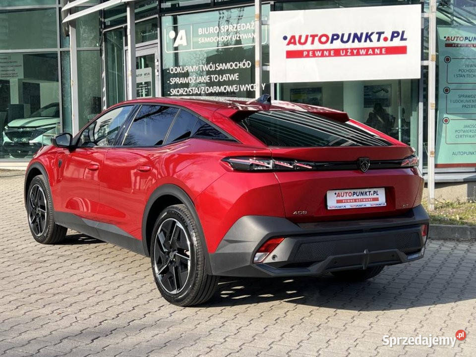Peugeot 408 2023r Gwarancja IWŁ ASO FV23 automatyczna śląskie Chorzów sprzedam