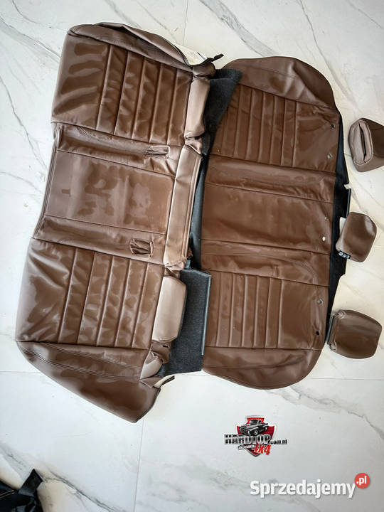 POKROWCE Oryginalne Zestaw Skóra na Fotele Pasłęk