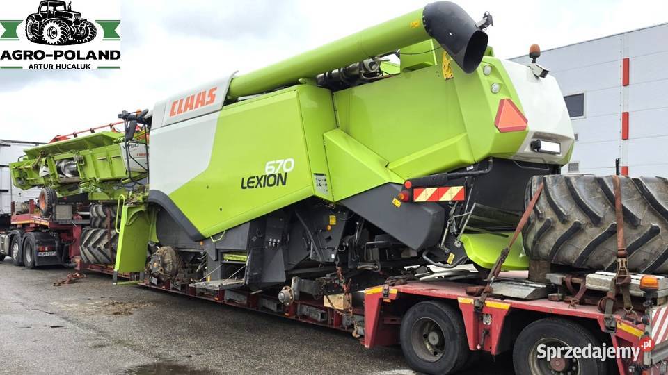 CLAAS LEXION 670 2014 1874 H VARIO 750 Kudowa-Zdrój