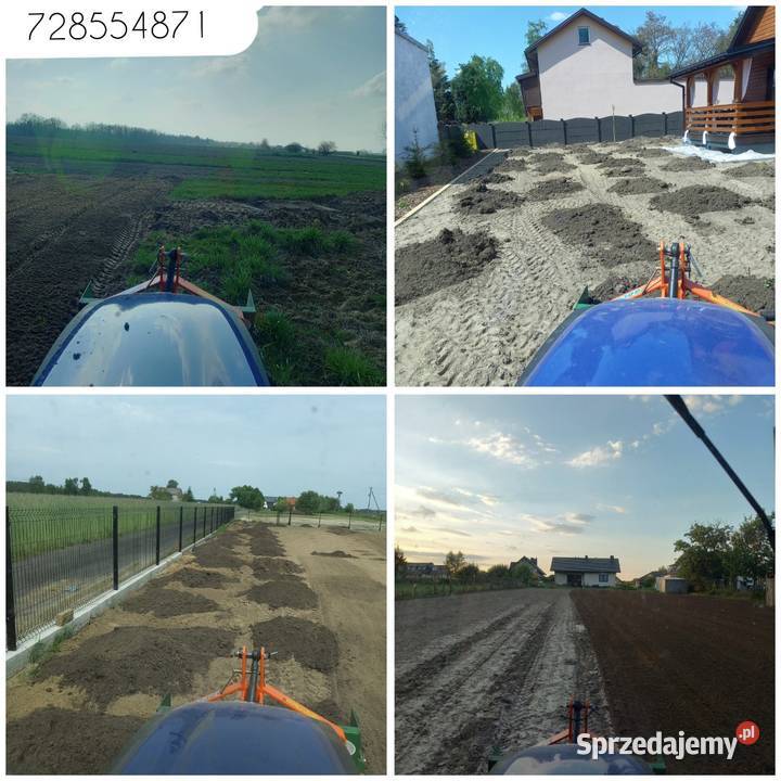 PRZYGOTOWANIE TERENU UPRAWA OGRÓD TRAWNIK mazowieckie Czarnolas