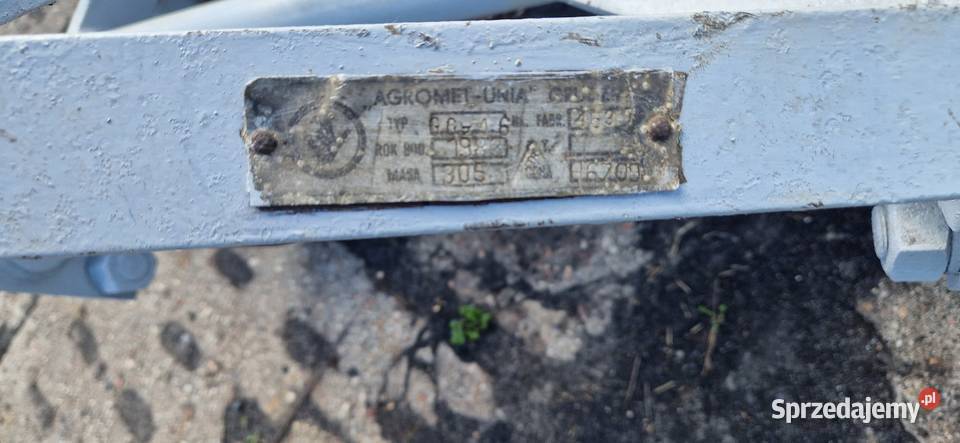 Glebogryzarka Unia Grudziądz 165 Jabłonowo Pomorskie sprzedam