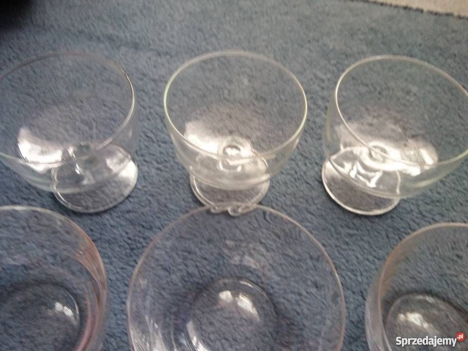 salaterki pucharki talerzyki szklane Poznań