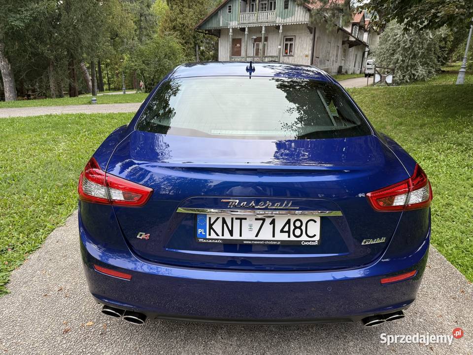 Maserati Ghibli SQ4 3000cm3 małopolskie Szczawnica