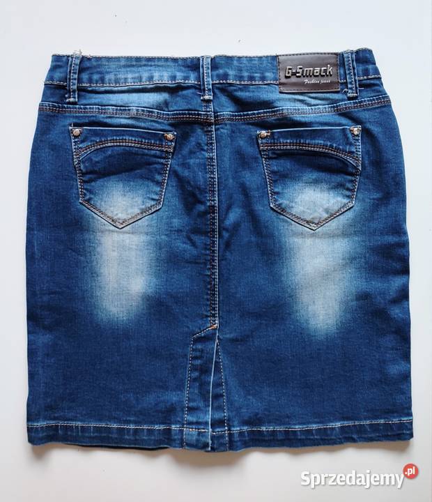 Klasyczna spódniczka jeansowa GSmack XL Dżins  Spódnice i sukienki śląskie Katowice