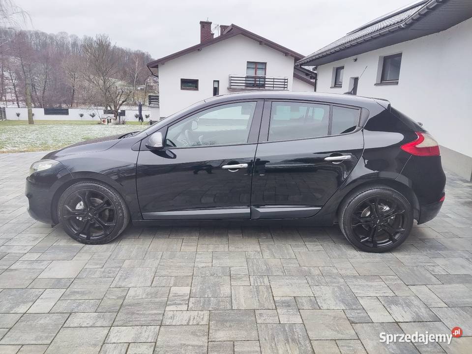 Renault Megane III GTLine 14 Tce 130 2010r NAVI skórzana tapicerka małopolskie Wieliczka