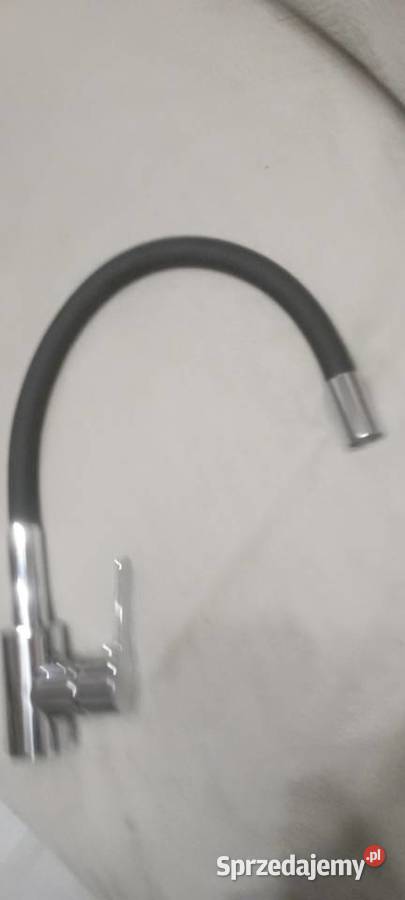 Bateria zlewozmywakowa Joga czarny chrom Axis Tychy