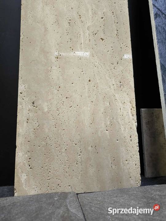 Płytki Trawertyn Light vein cut i polerowany pomorskie Rumia