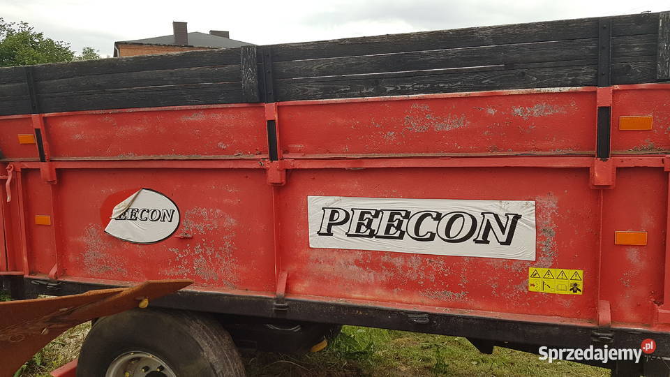 Przyczepa wywrotka jednoosiowa 7ttransport Drużbice