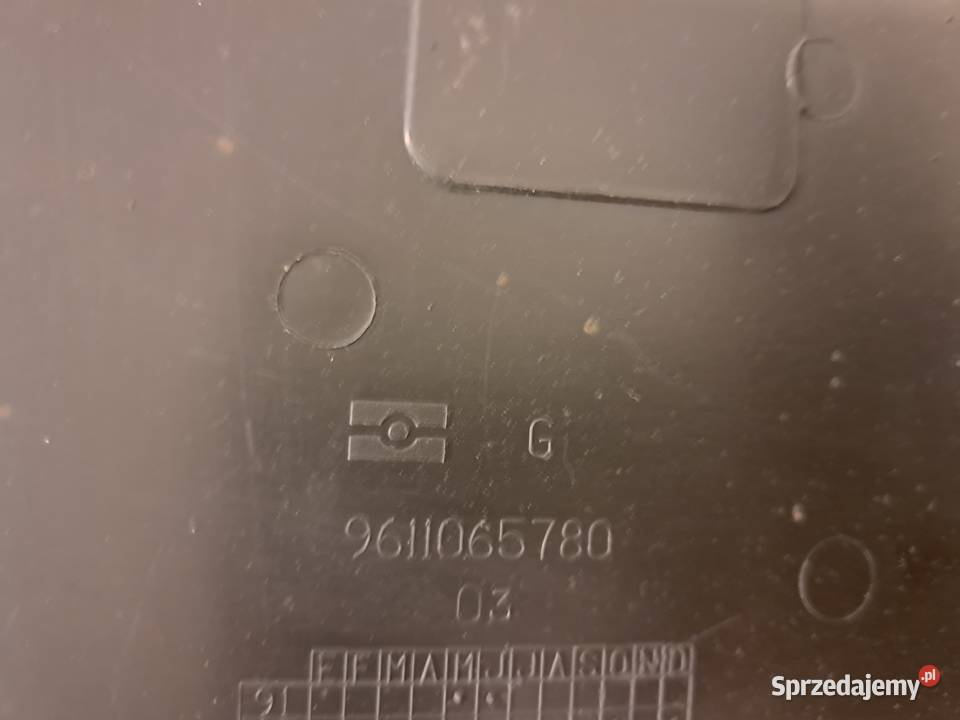 Nadkola tylne Citroen ZX wkładki w zderzak Rok produkcji 1994 Łódź