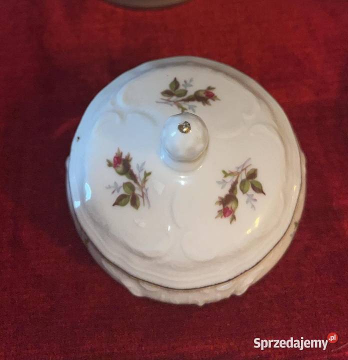 Puzderko szkatułka Rosenthal Sanssouci Germany Porcelana i szkło