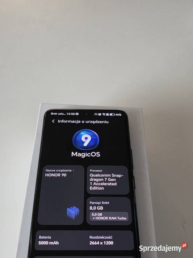 Smartfon Honor 90 5G 8256 200Mpx Żory