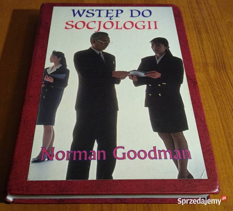 Wstęp do socjologii Norman Goodman twarda pomorskie Gdańsk