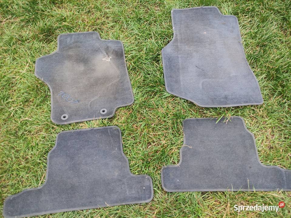 Oryginalne dywaniki materiałowe Peugeot 1007 Rawicz sprzedam