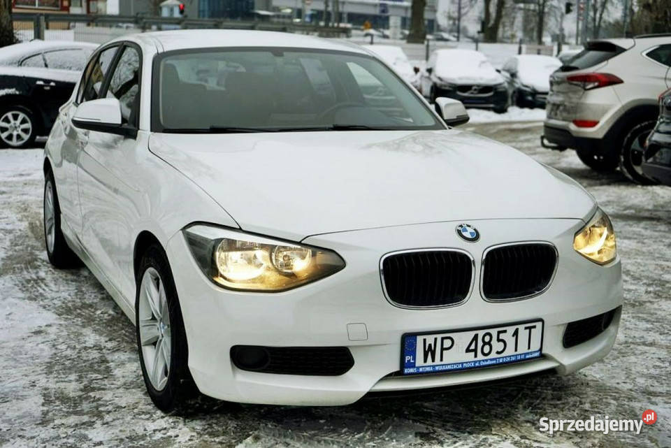BMW 116 16D Klima 209 2013r F20 2011 VAT marża Płock