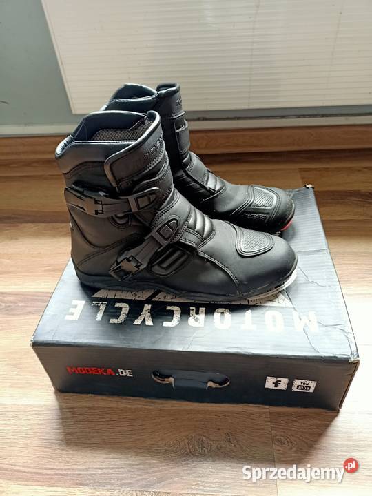 Modeka buty motocyklowe męskie 42 stiefel Muddy Motoryzacja