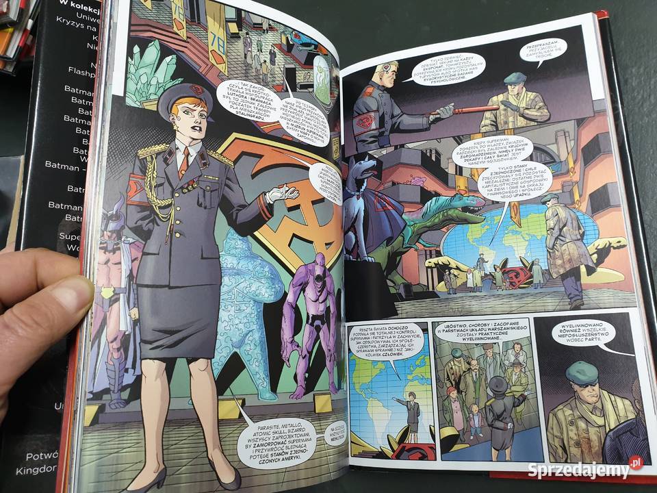 Superman Czerwony Syn DC Deluxe Egmont sprzedam