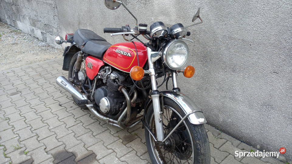 Honda CB 550 Zarejestrowana w kraju nieuszkodzony kujawsko-pomorskie Padniewko