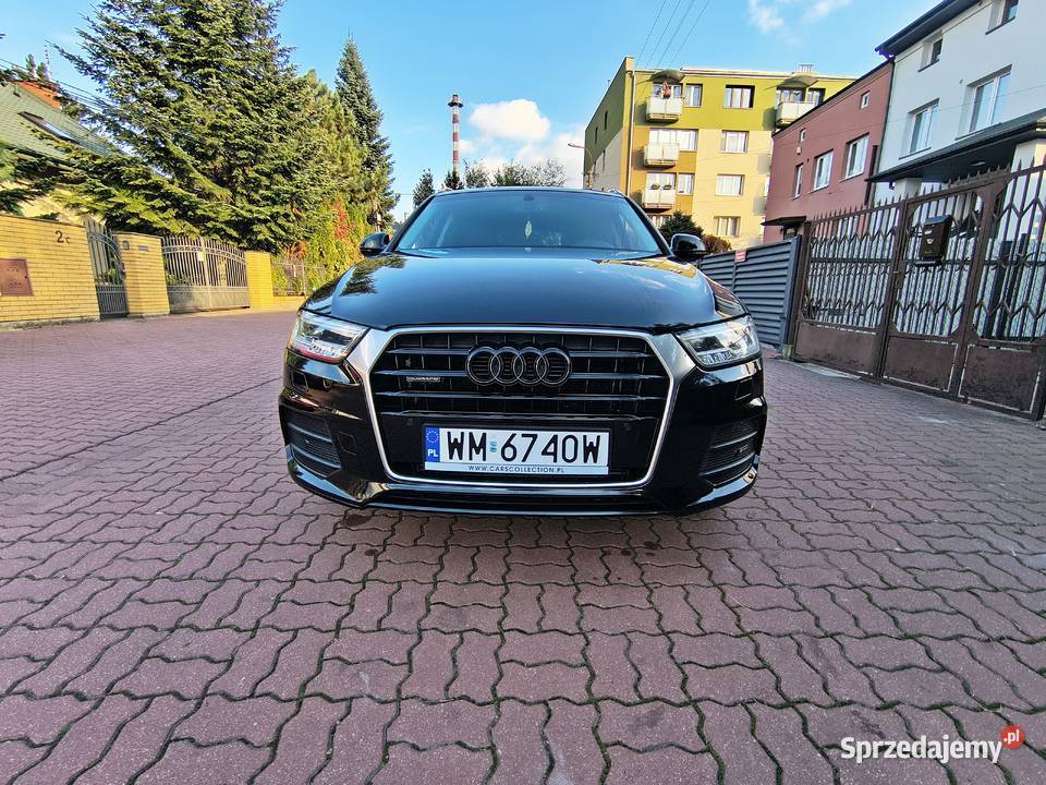 Audi Q3 20 TFSI Quattro Sport S Tronic serwisowany w ASO mazowieckie