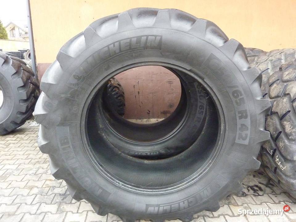 2x Opona używana rolnicza 65065R42 MICHELIN 2900 42cale Zaścianki