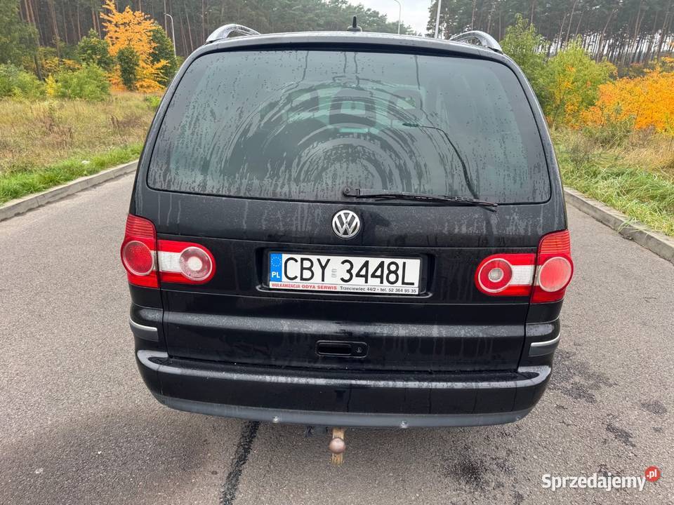 VW Sharan lat w rodzinie Dynamiczny silnik Volkswagen Bydgoszcz