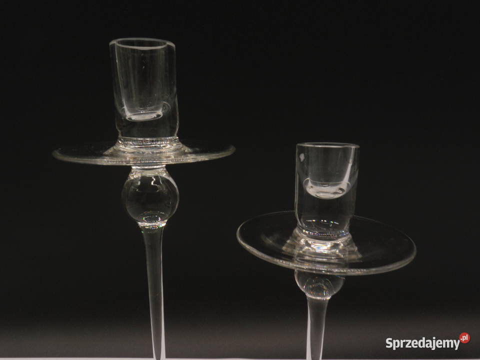 Świeczniki szklane THOMAS 2 Porcelana i szkło