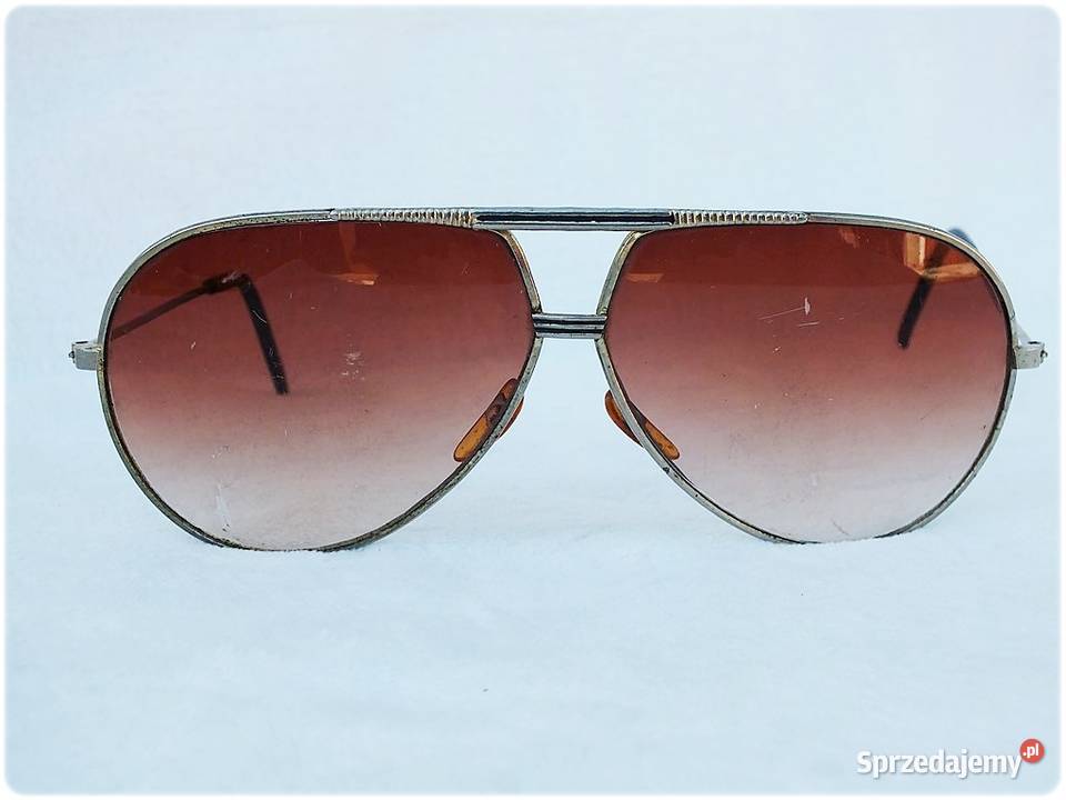 Stare Okulary przeciwsłoneczne Duże Aviator Uniseks