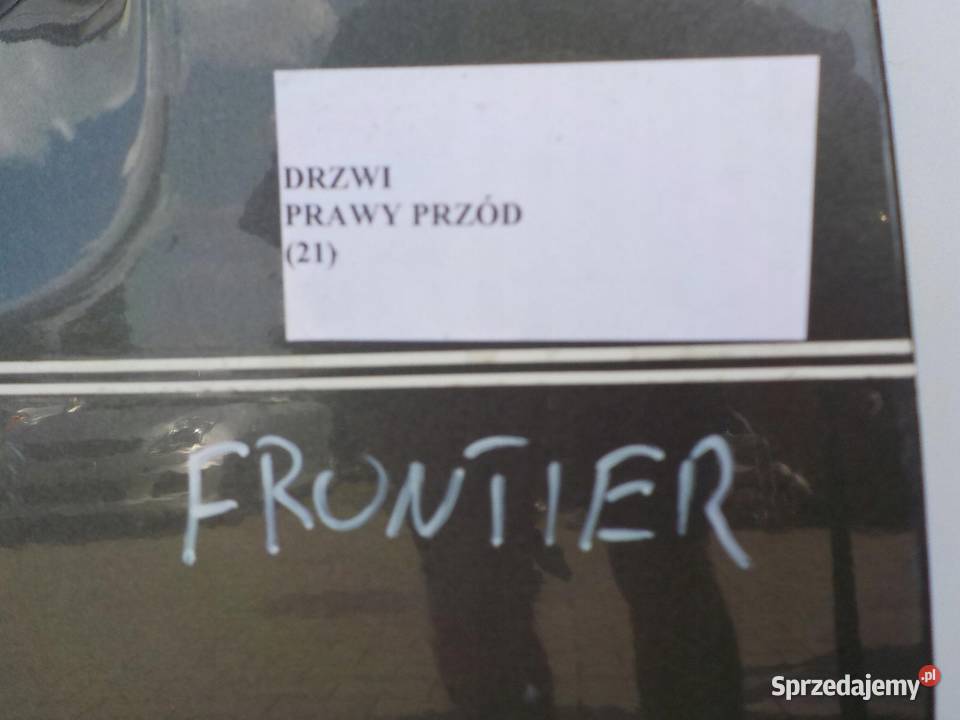 NISSAN FRONTIER DRZWI PRAWY PRZÓD Karoseria Nowy Tomyśl