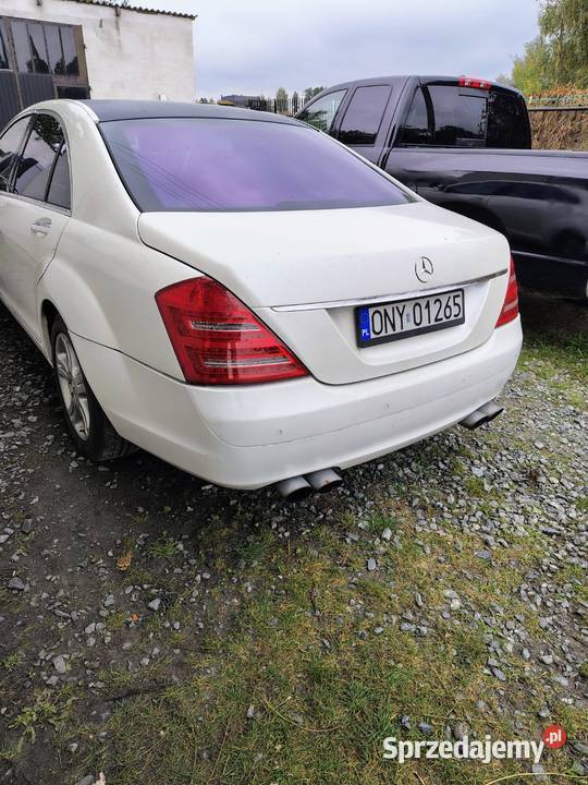 Mercedes w221 s klasa 35 benzyna z LPG zamiana Kalisz