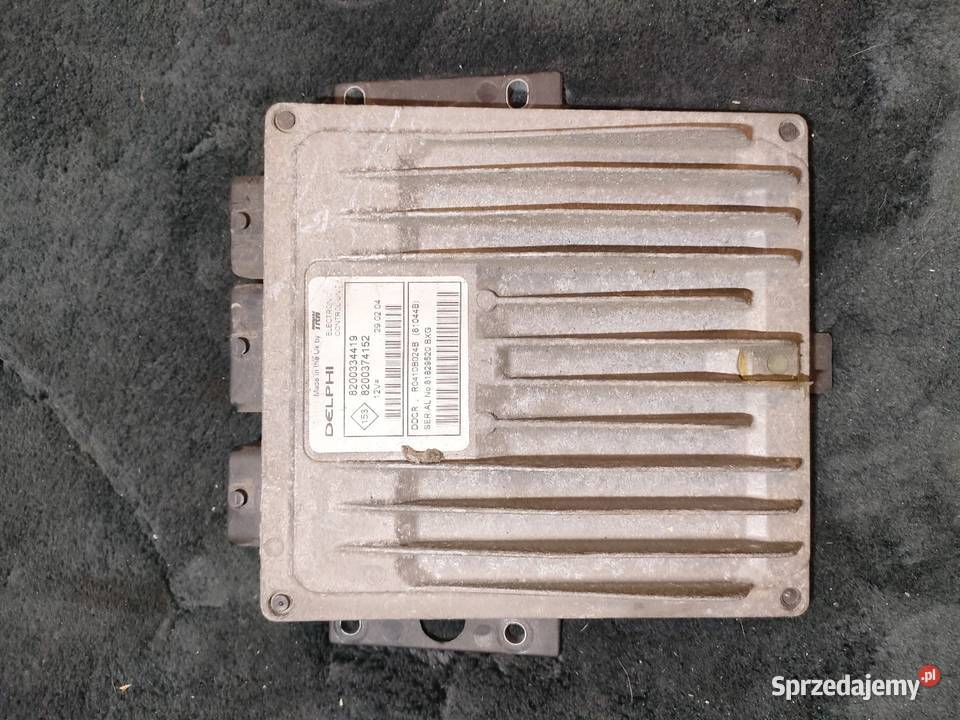 RENAULT CLIO III 15DCI Sterownik 8200399038 osobowe Gdynia