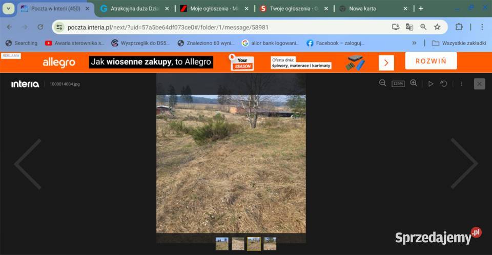 Duża Działka pod Planów budowlana z małym Sprzedaż zachodniopomorskie Polanów