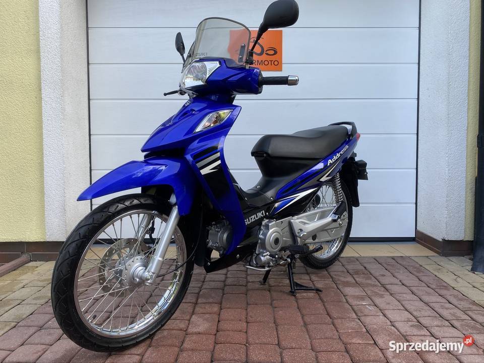 SUZUKI ADDRESS 125 KAT B A1 ZWINNY LEKKI IDEALNY 10KM Kokoszkowy sprzedam