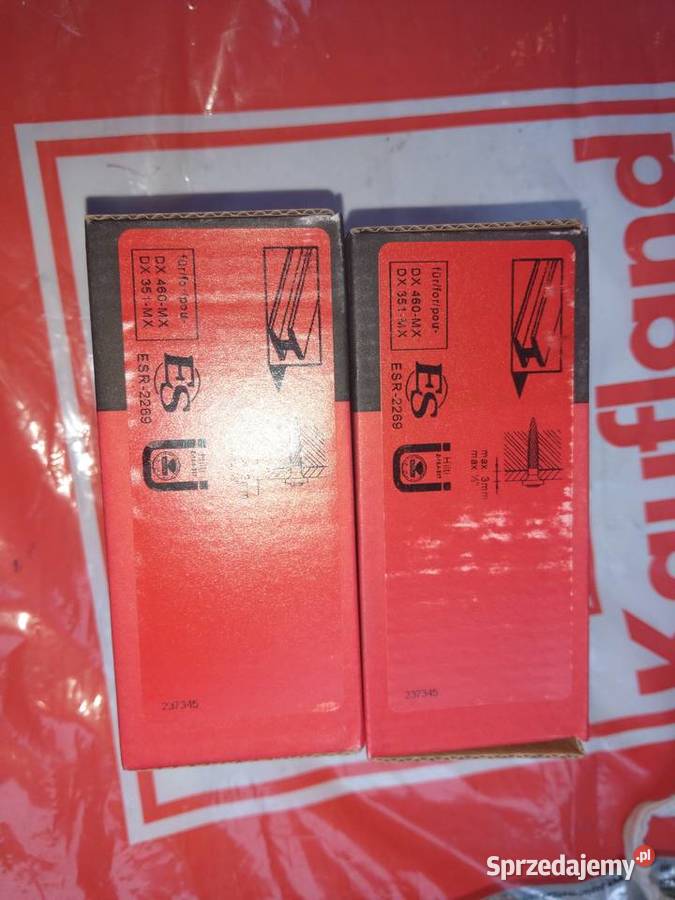 Hilti gwoździe xu19 do stali Żywiec