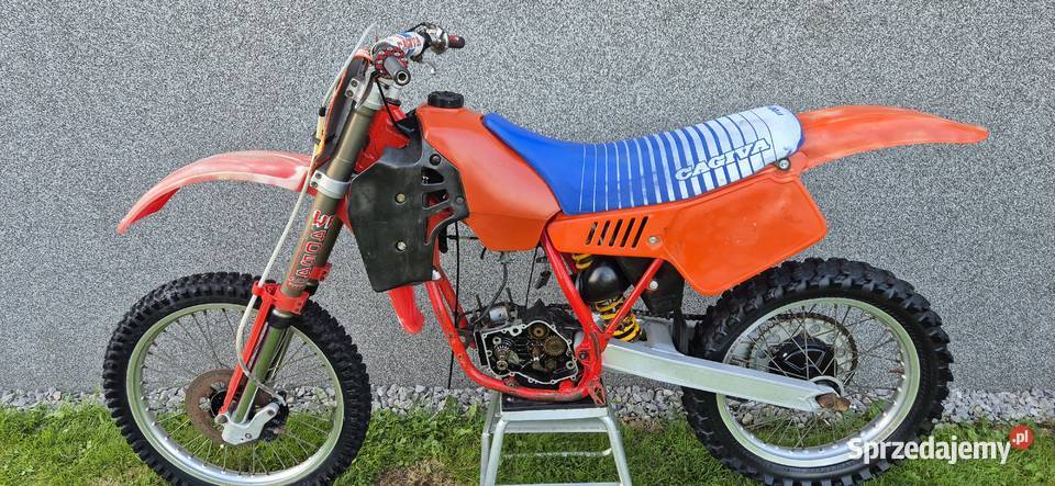 2 SZTUKI CAGIVA WMX 125 2T 19878r KLASYK Cross Rok produkcji 1987 małopolskie Świątniki Górne