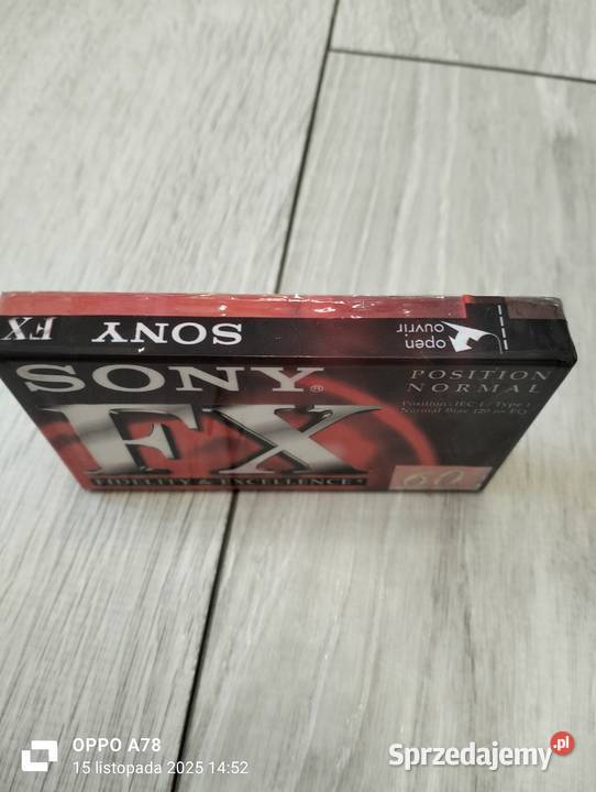 kaseta magnetofonowa z dawnych czasów zachodniopomorskie Gryfino