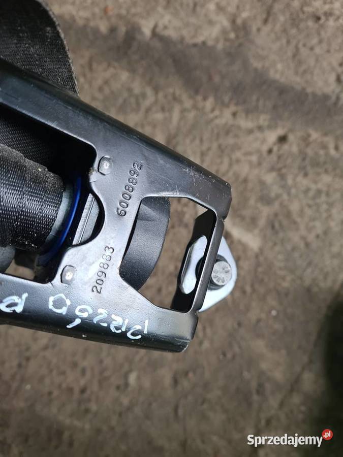 Volvo V50 S40 C30 czarny Pas Bezpieczeństwa