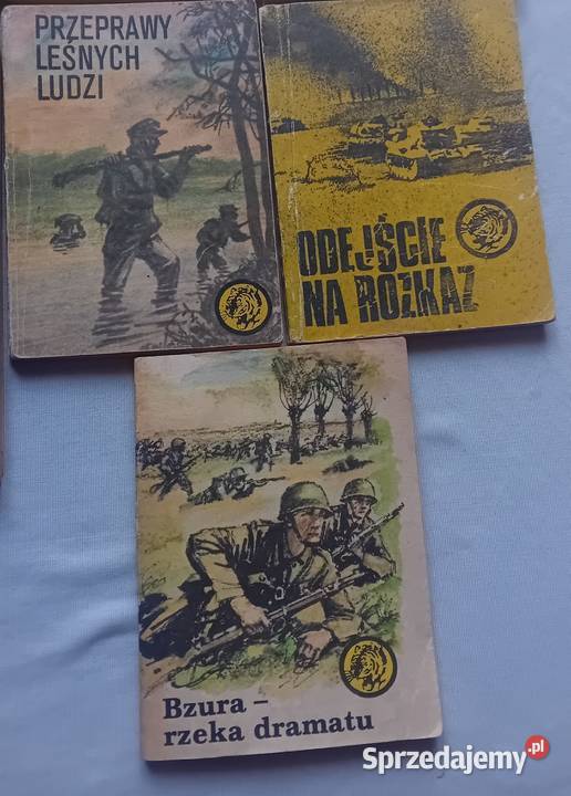 Zestaw 7 książeczek z serii Żółty Tygrys Lata Koźminek