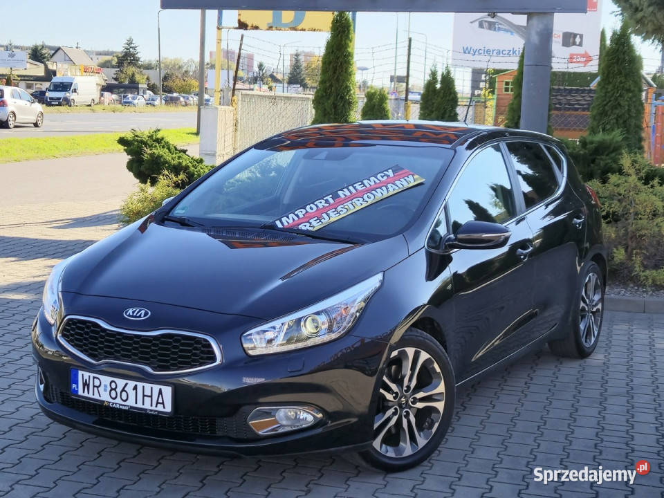 Kia Cee'd 2014r, Org. Lakier, Full Opcja, Tylko 142tyś km, Z Niemiec-Zarej…