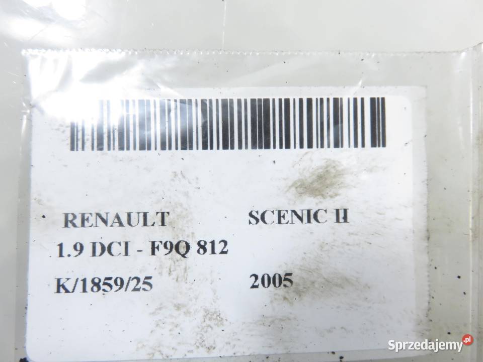 PIASTA TYLNA PRAWA RENAULT SCENIC II 19 DCI