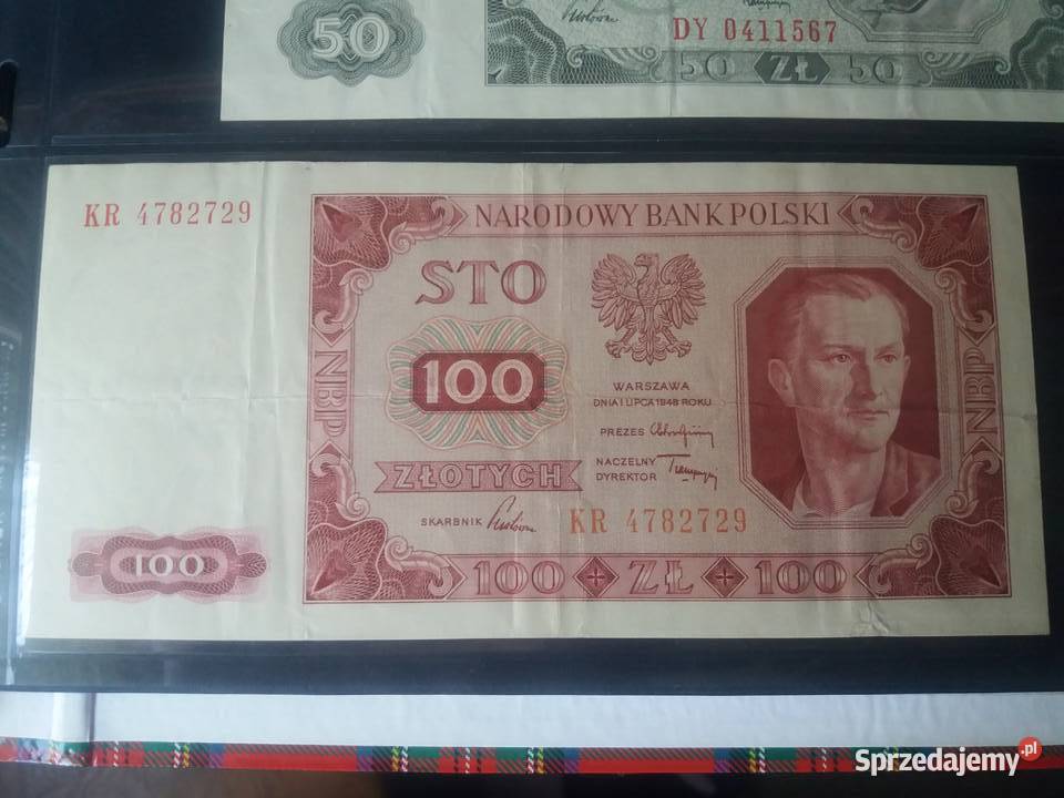 Banknoty 20 50 100 500 Będzin