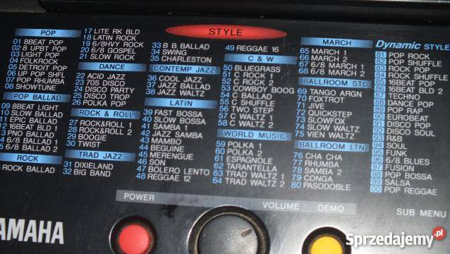 Keyboard Yamaha psr220 Instrumenty klawiszowe i MIDI Inowrocław