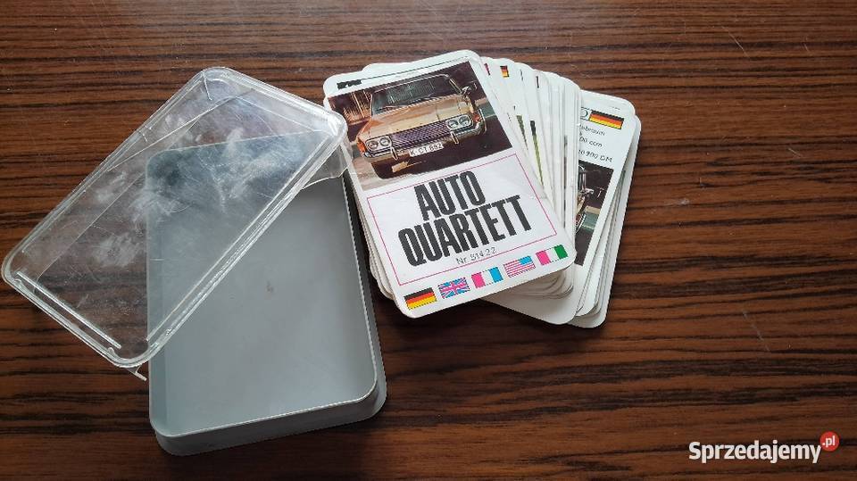 Karty samochodowe Auto Quartett Nakło nad Notecią